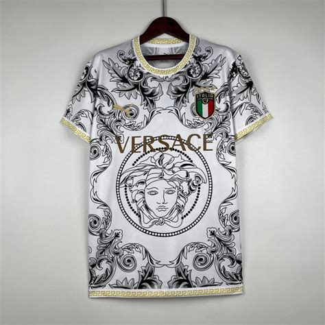 versace maglia bianca|T.